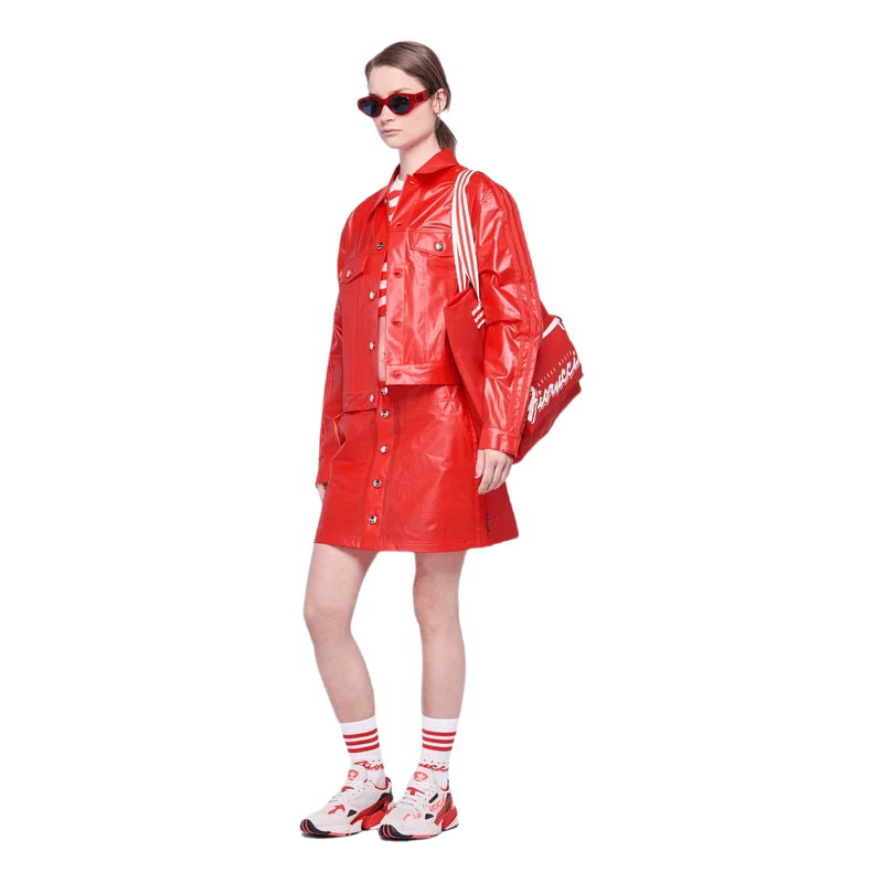 X Fiorucci Kiss Jacket Red