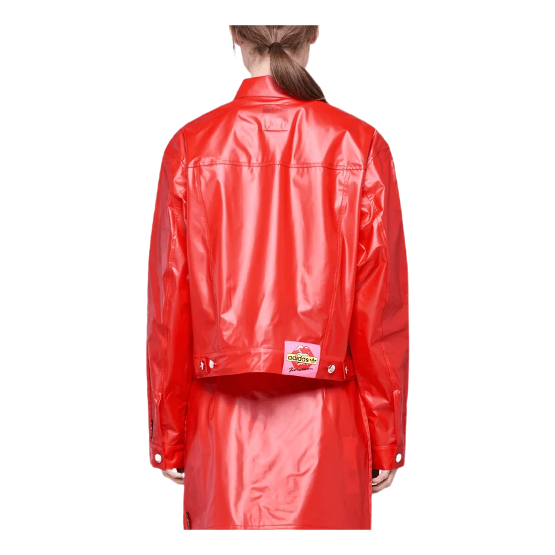 X Fiorucci Kiss Jacket Red