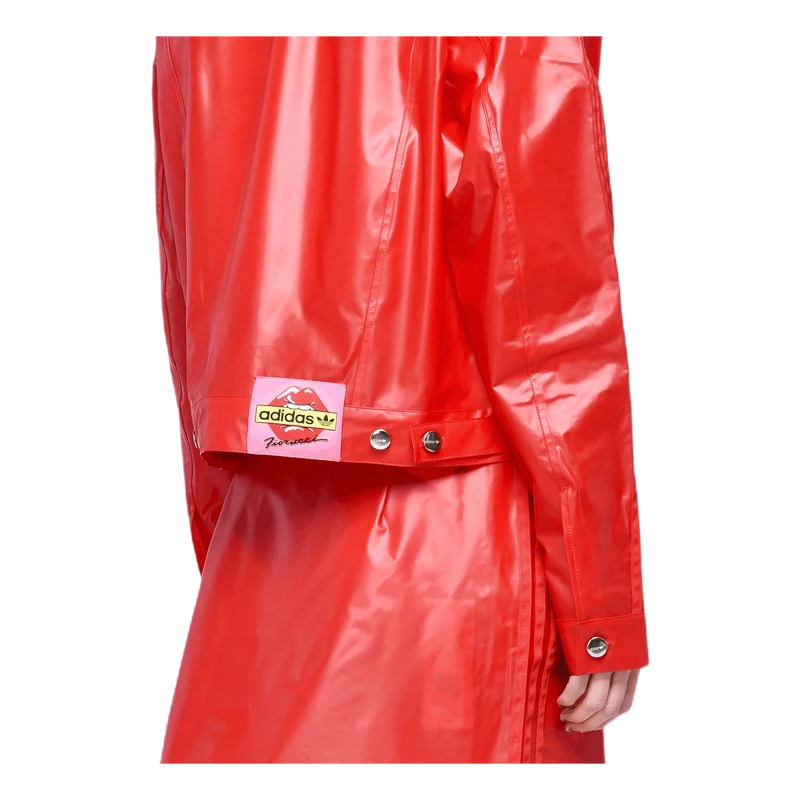 X Fiorucci Kiss Jacket Red