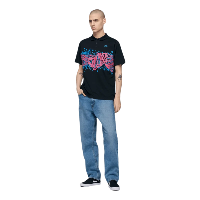 Polo Gfx Black