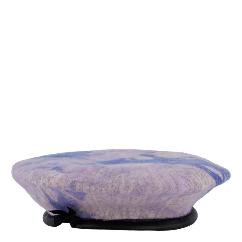 Kg Heathered Tie Dye Beret Gs401 Glacier-starry Blue