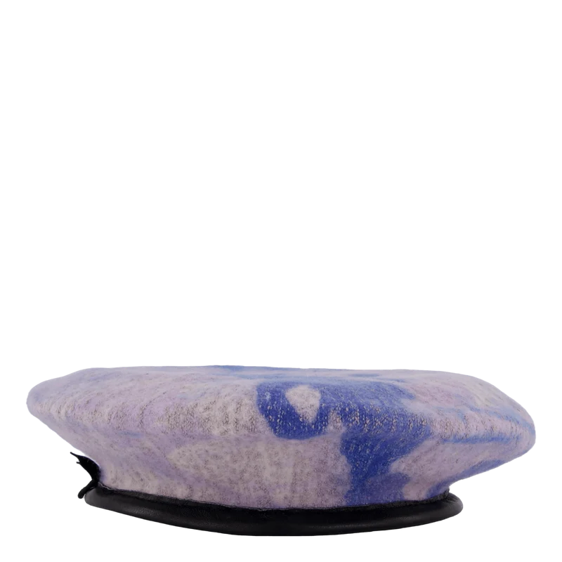 Kg Heathered Tie Dye Beret Gs401 Glacier-starry Blue