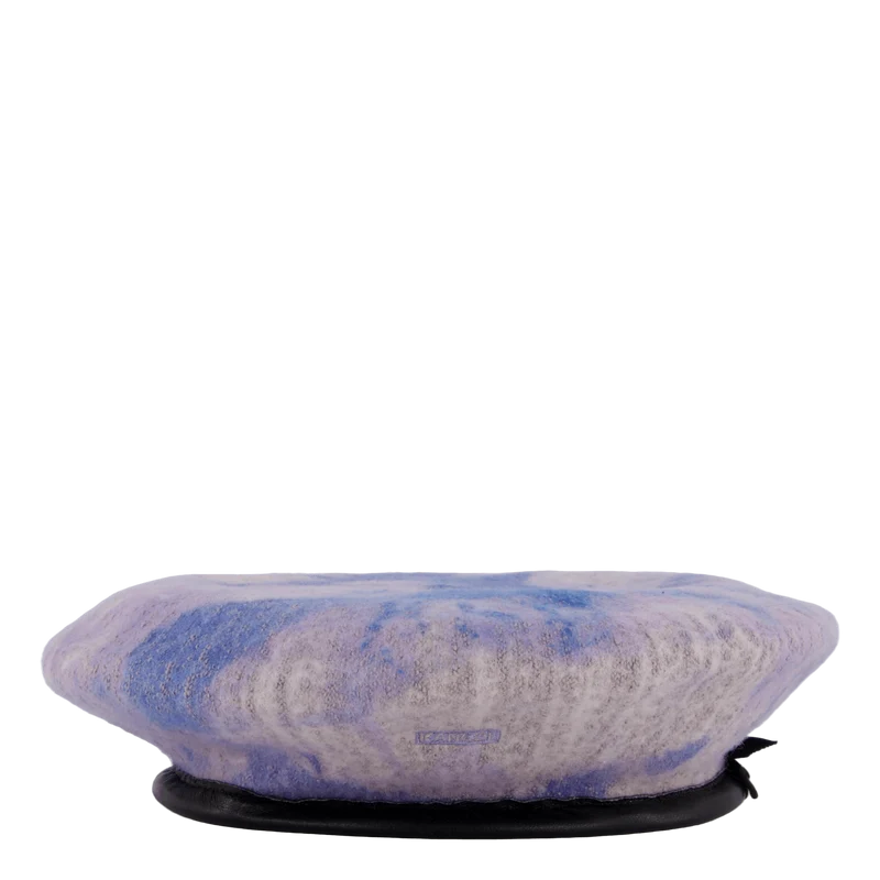 Kg Heathered Tie Dye Beret Gs401 Glacier-starry Blue