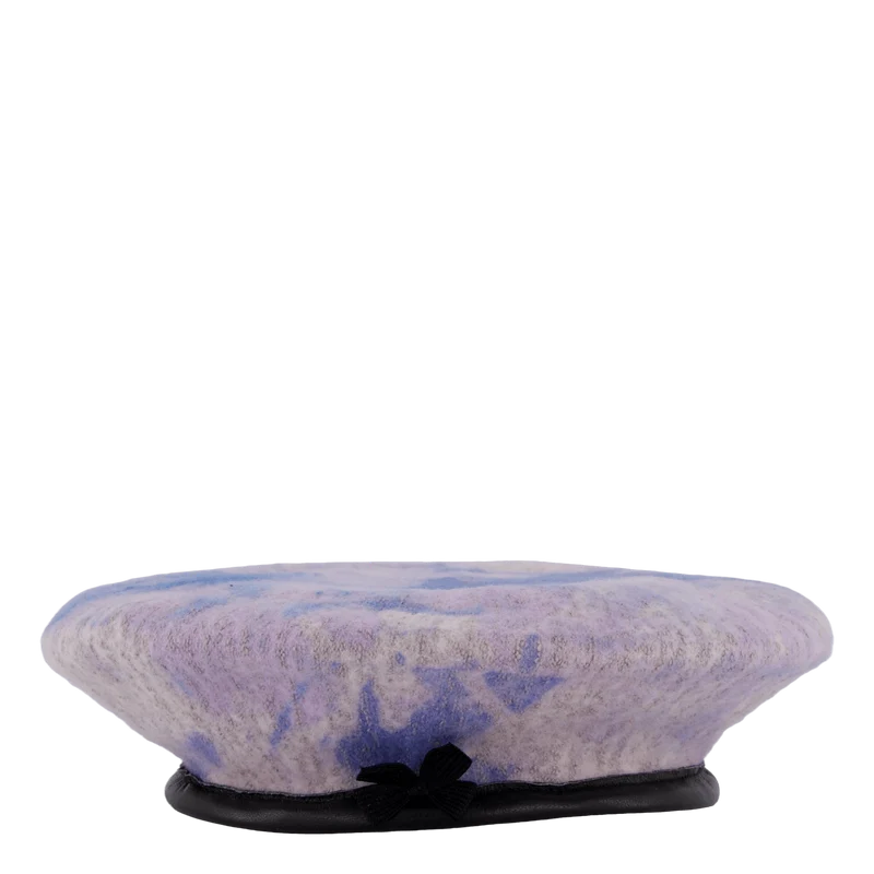 Kg Heathered Tie Dye Beret Gs401 Glacier-starry Blue