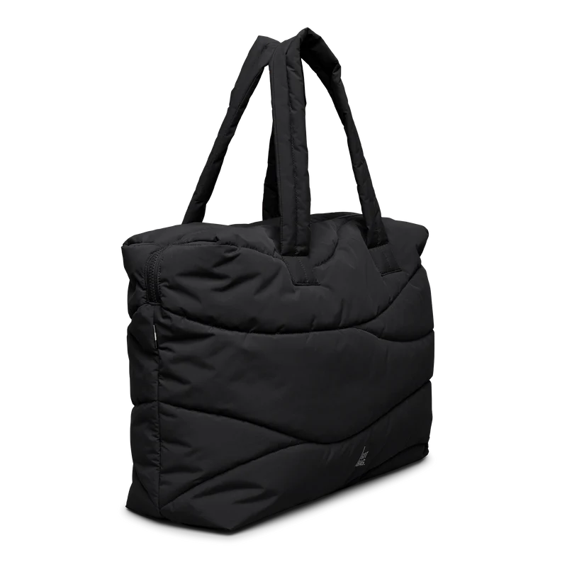 Wavy Puffer Everyday Bag black