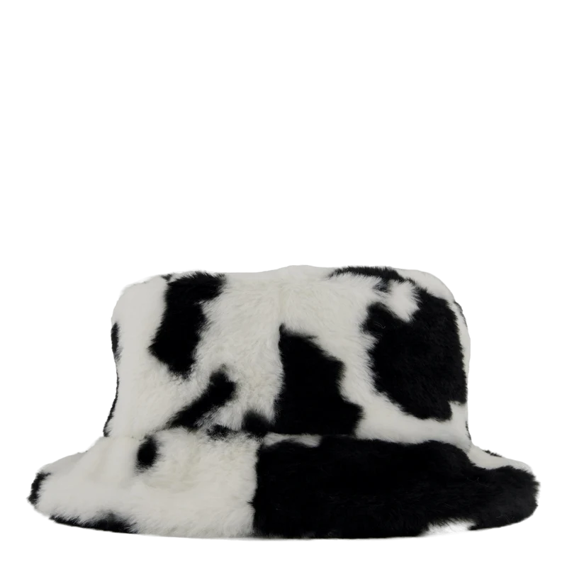 Kg Faux Fur Bucket Sp103 Spotted Cow