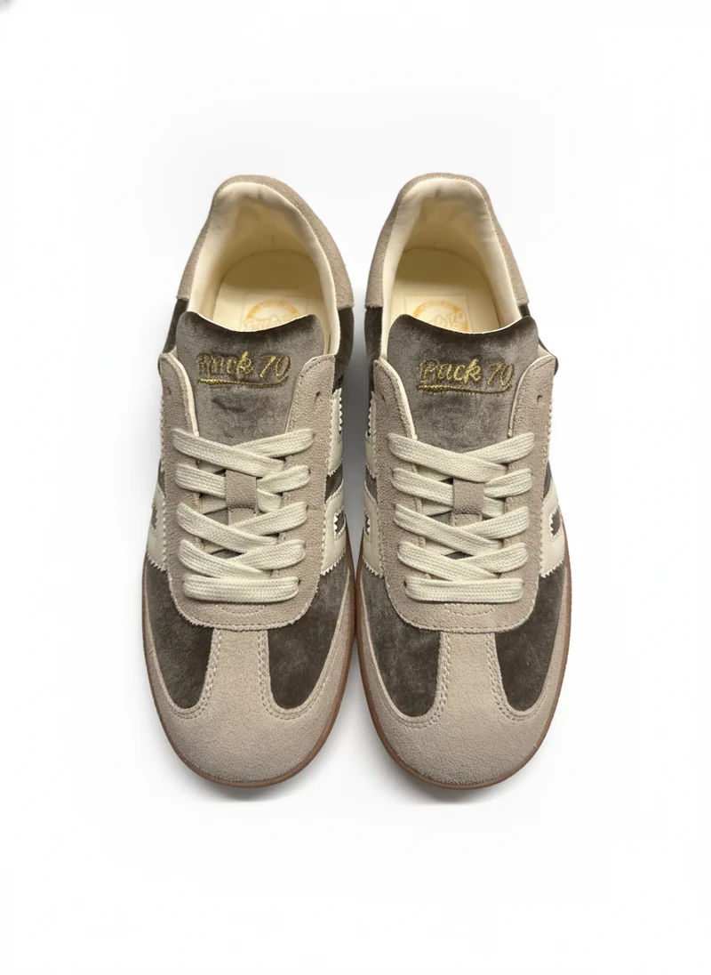 BACK70 Schuhe Damen CLOUD V005 graubraun
