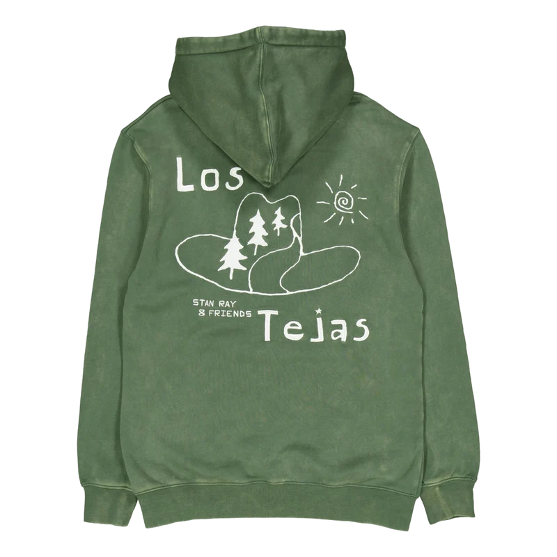 Los Tejas Hood Washed Olve