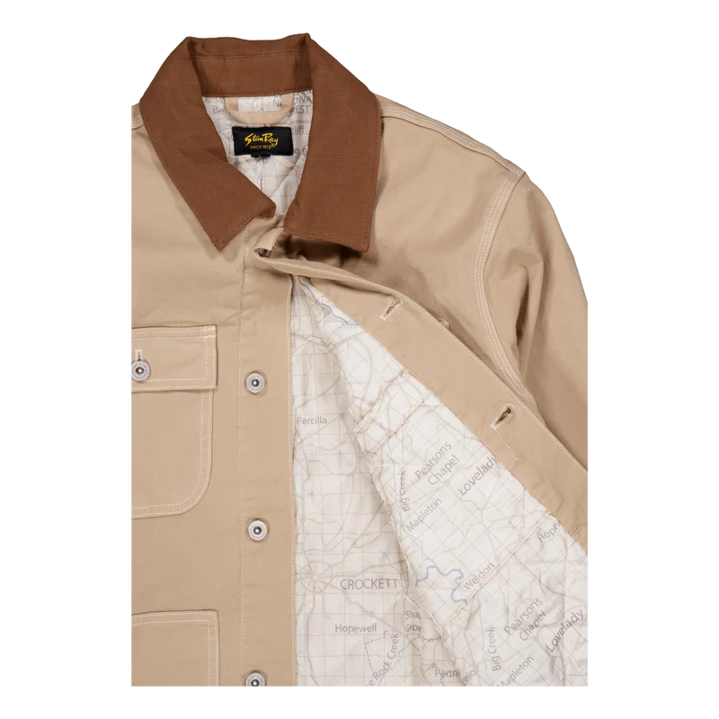 Pork Chop Jacket Antique Khaki Duck