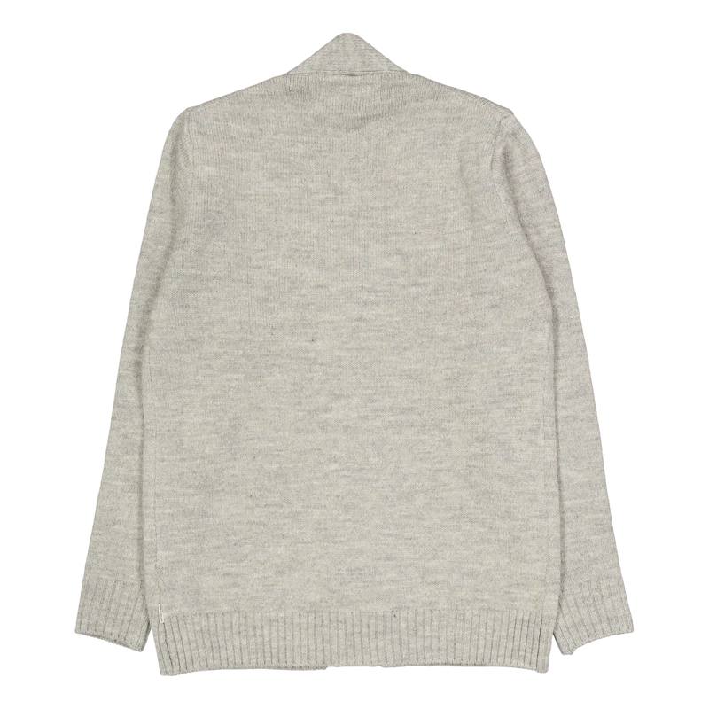 Makers Stitch Cardigan Lt Grey