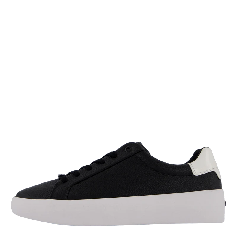 Vulc Lace Up Lth Black / White