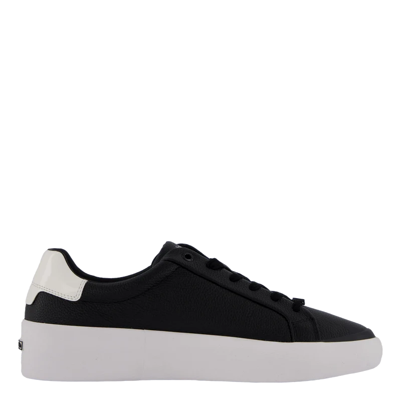 Vulc Lace Up Lth Black / White
