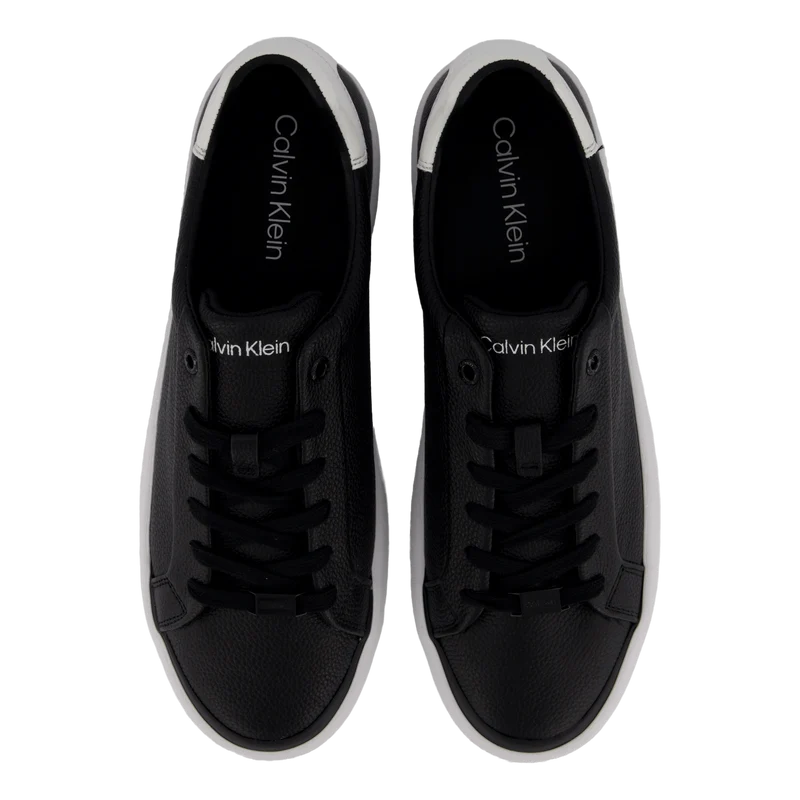 Vulc Lace Up Lth Black / White