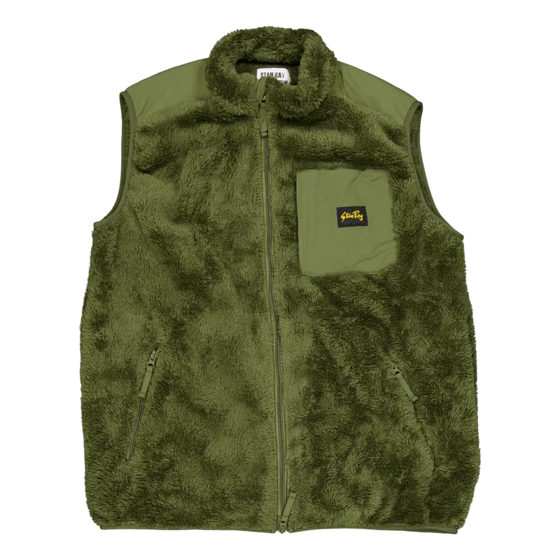 Fleece Vest Olive