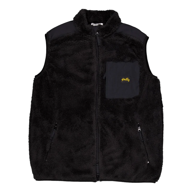 Fleece Vest Black