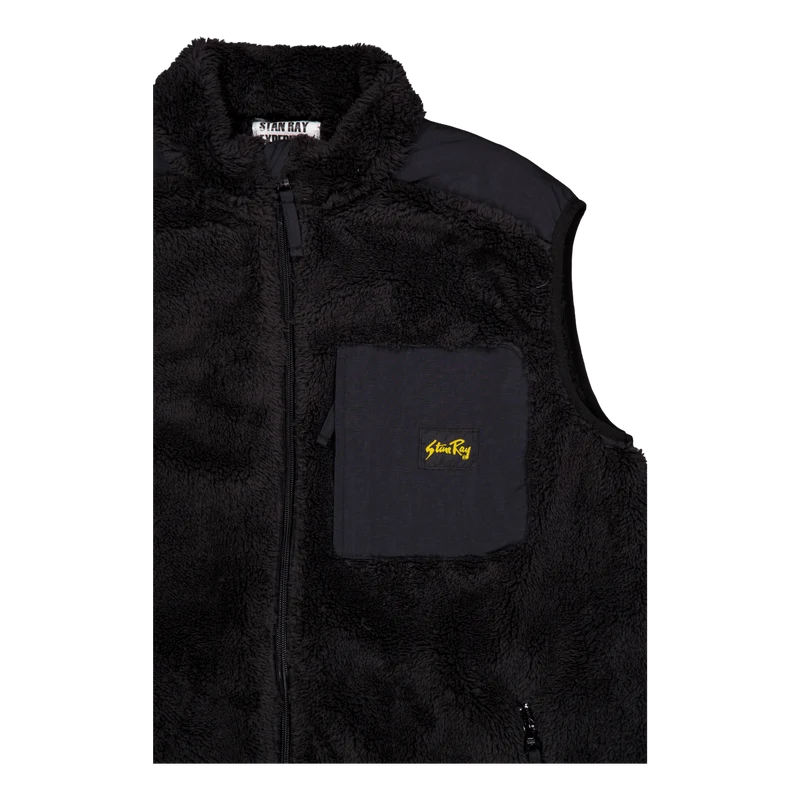 Fleece Vest Black