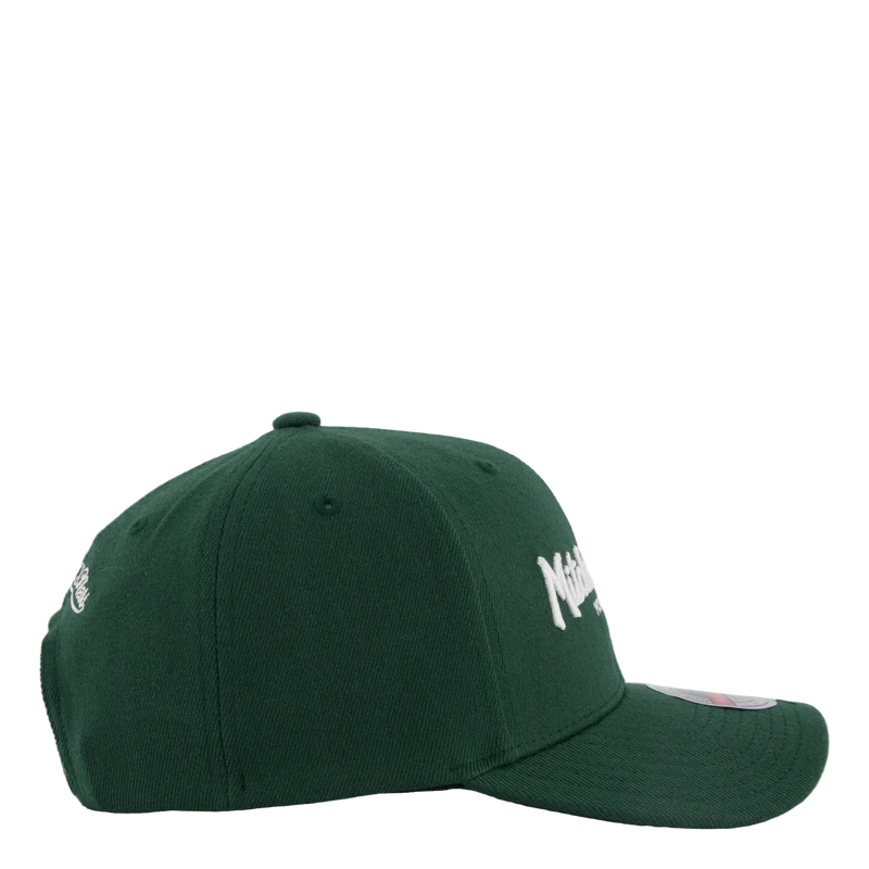 Pinscript Snapback Dark Green/white