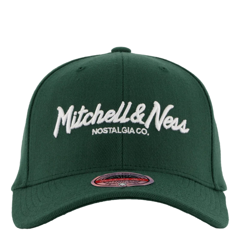 Pinscript Snapback Dark Green/white