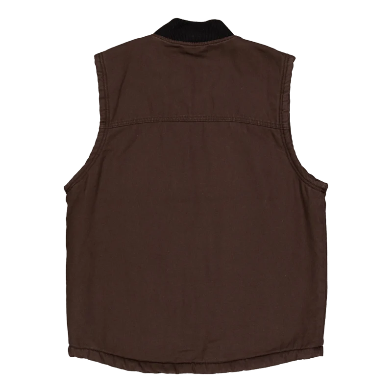 Dickies Duck Canvas Vest Dark Dark Brown