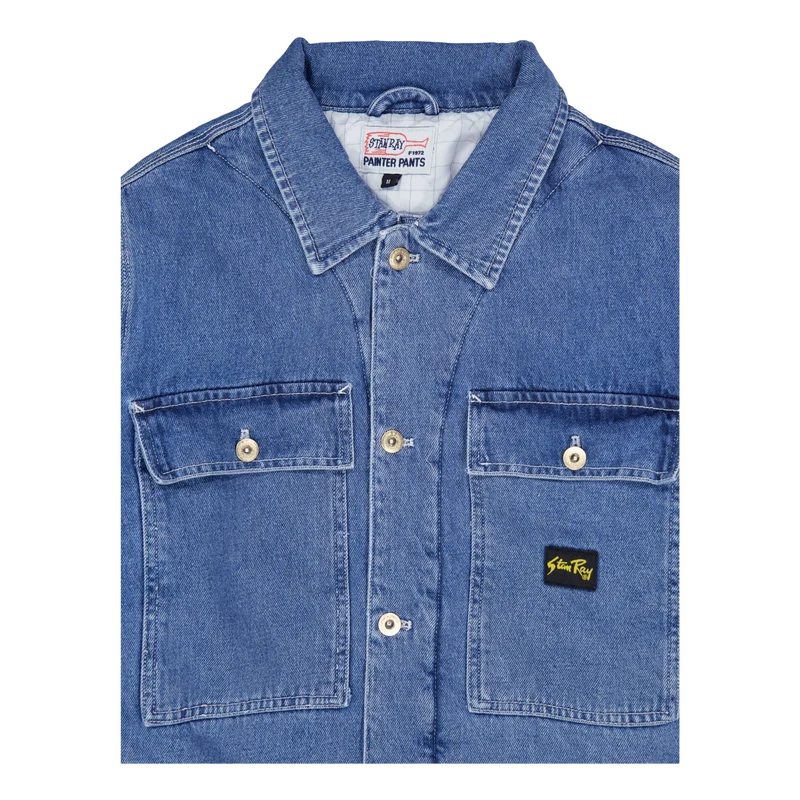 Trucker Jacket Heavy Stone Wash Denim