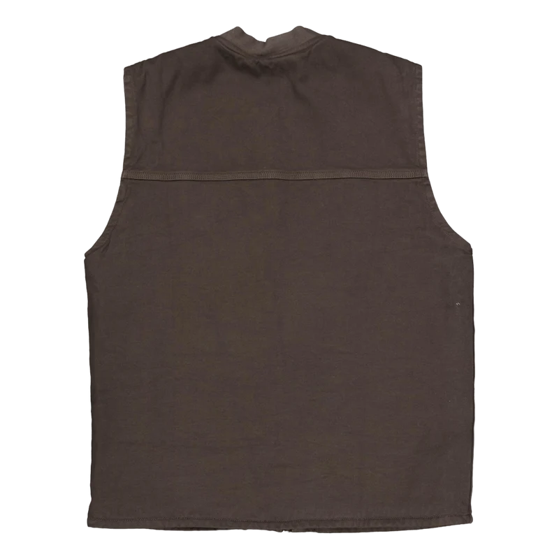 Pork Chop Vest Charcoal Duck
