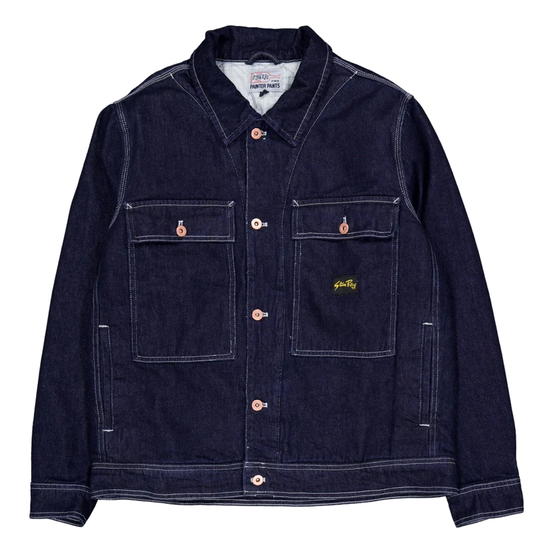Trucker Jacket Single Rinse Denim