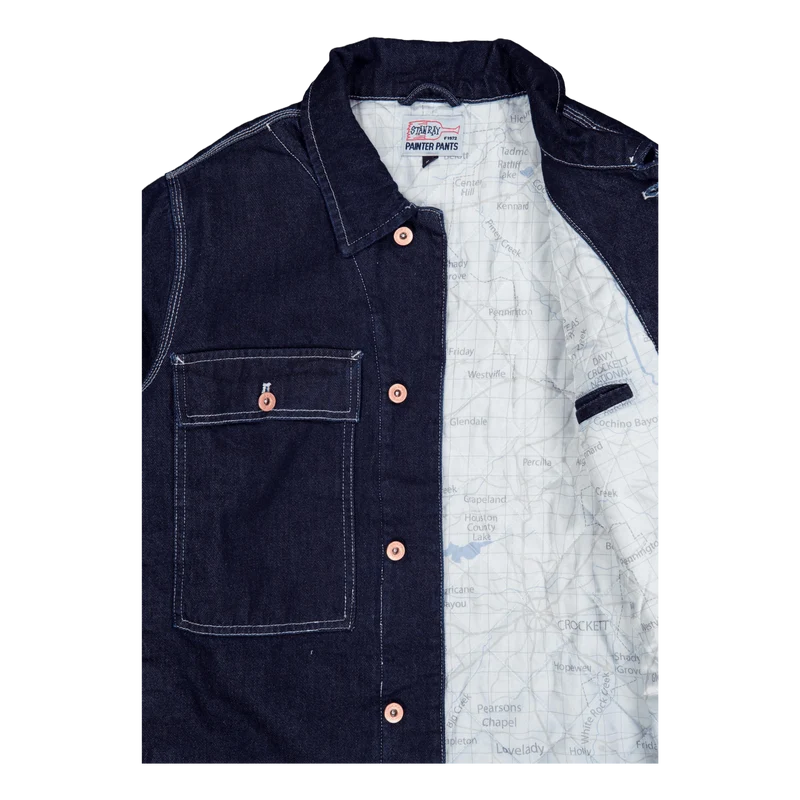 Trucker Jacket Single Rinse Denim