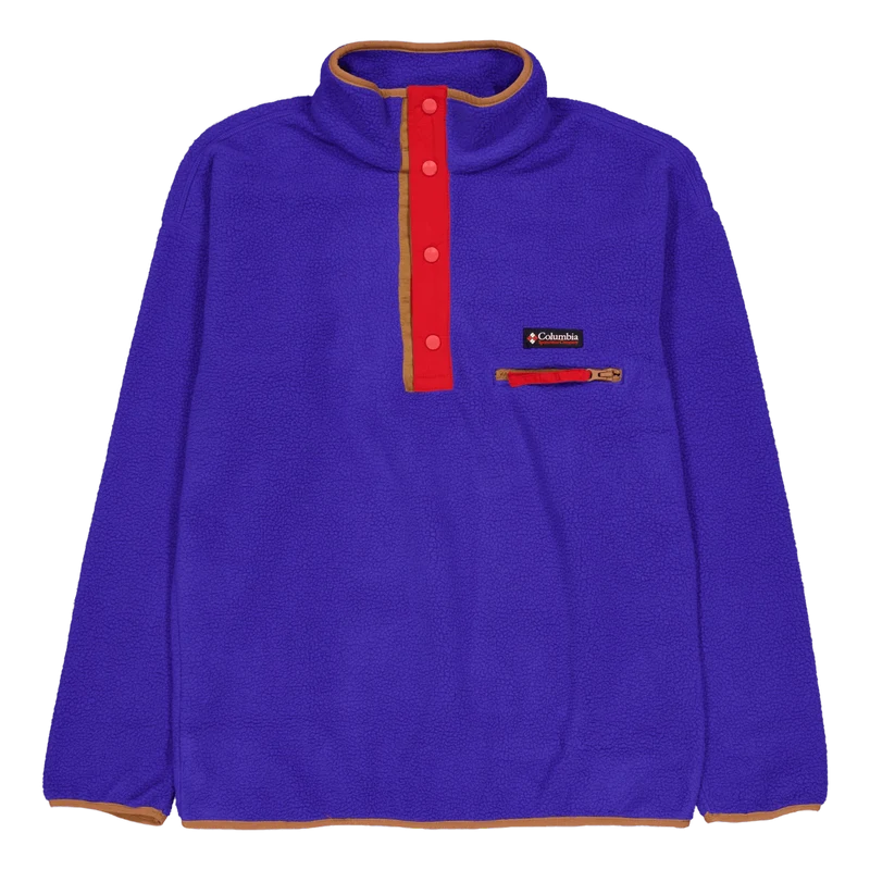 Helvetia™ Ii Half Snap Fleece Clematis Blue