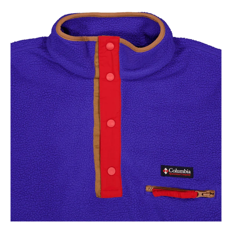 Helvetia™ Ii Half Snap Fleece Clematis Blue