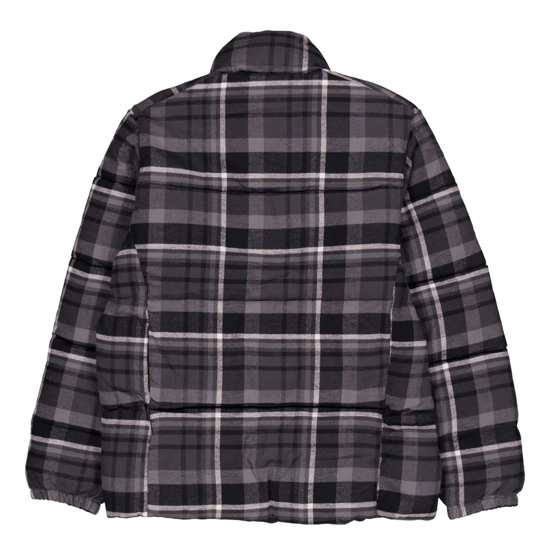 Puffect™ Novelty Jacket Black Multi Plaid
