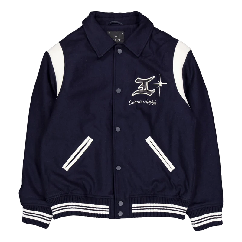 Campus Jacket-sky Captain Sky Captain