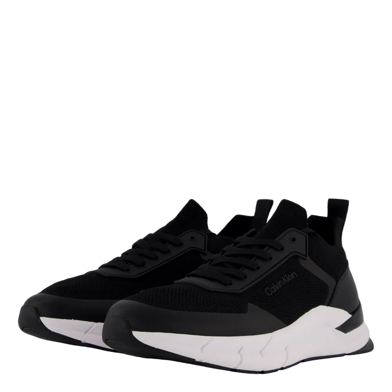 Low Top Lace Up Mix Ck Black