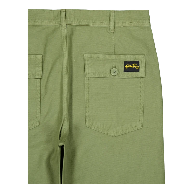 Fat Pant Olive Sateen