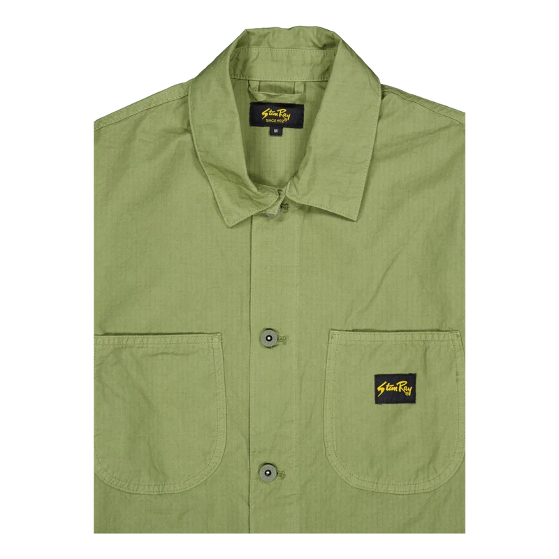 Coverall Jacket Olive Ripstop