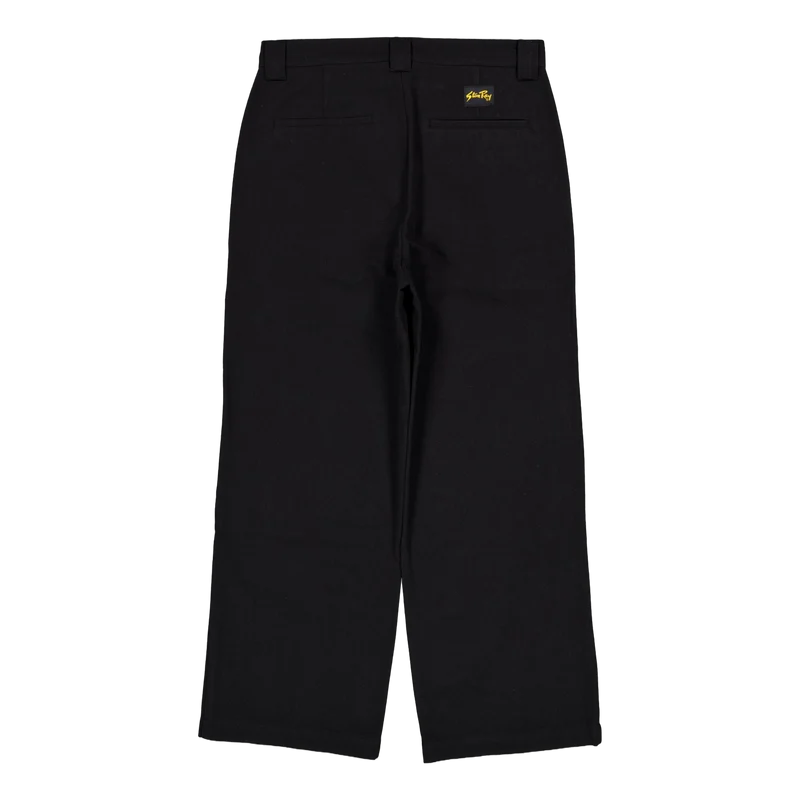 A Pant Black Twill