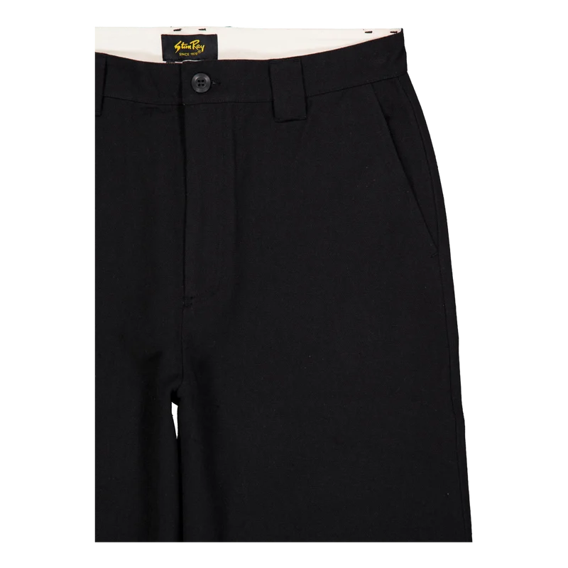 A Pant Black Twill