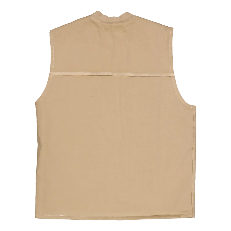Pork Chop Vest Antique Khaki Duck