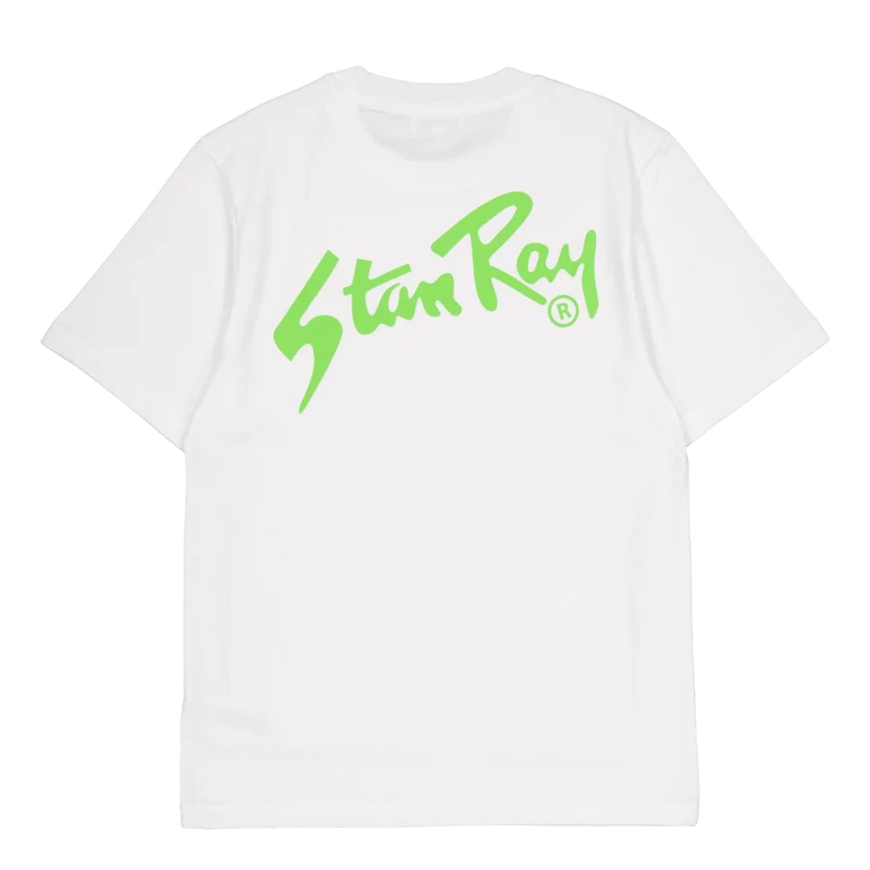 Stan Og Tee White / Lime Green