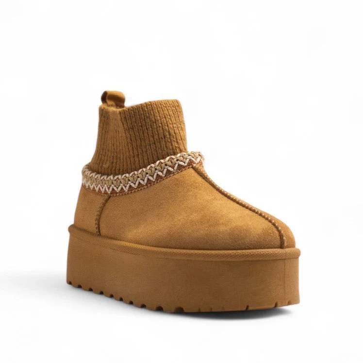 Europeon Union Women Havan Chamois Half Boot #3255