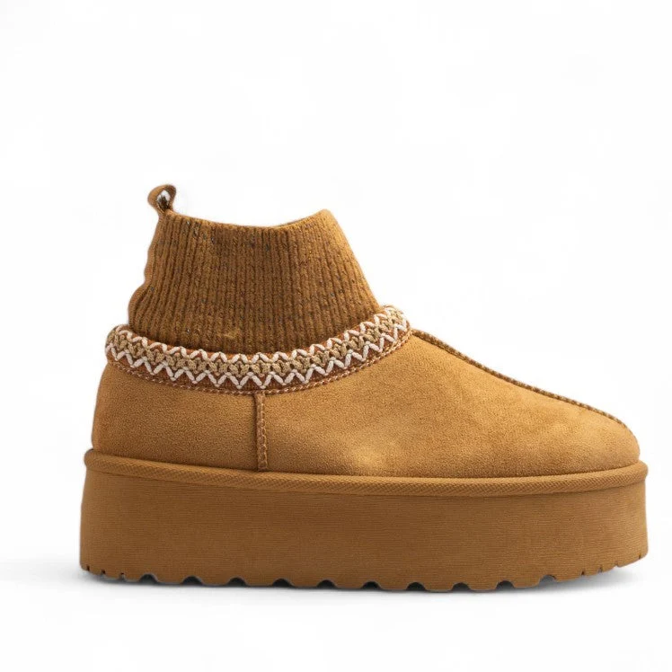 Europeon Union Women Havan Chamois Half Boot #3255