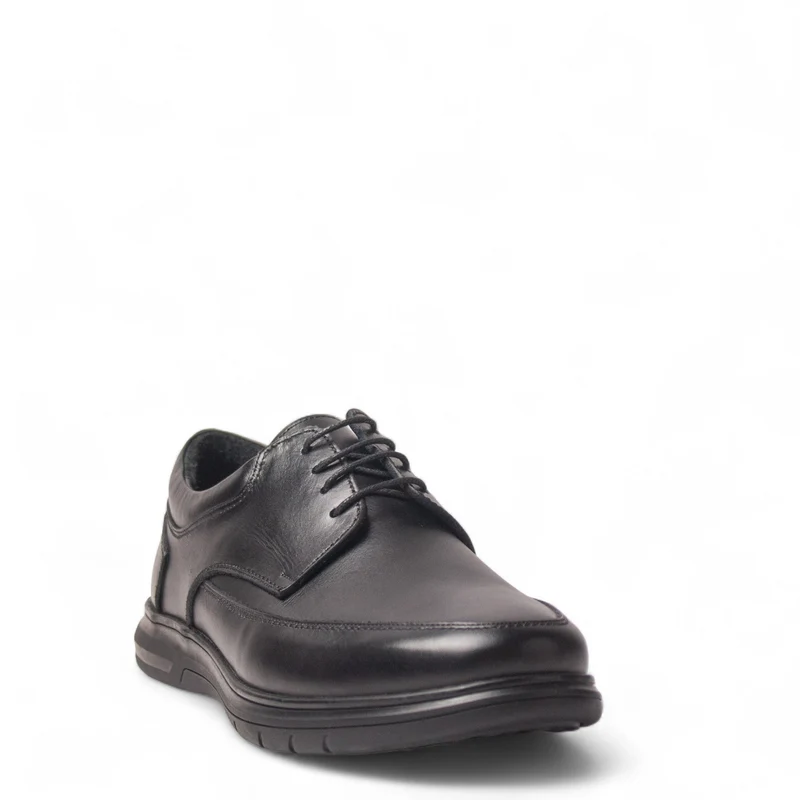 Men Black Leather Shoes #5065