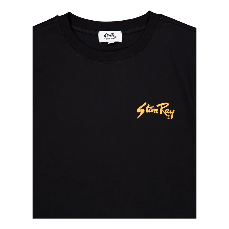Stan Og Tee Black / Orange Print