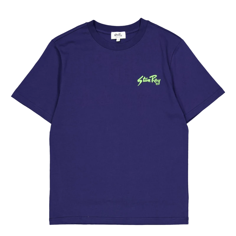 Stan Og Tee Navy / Lime Green