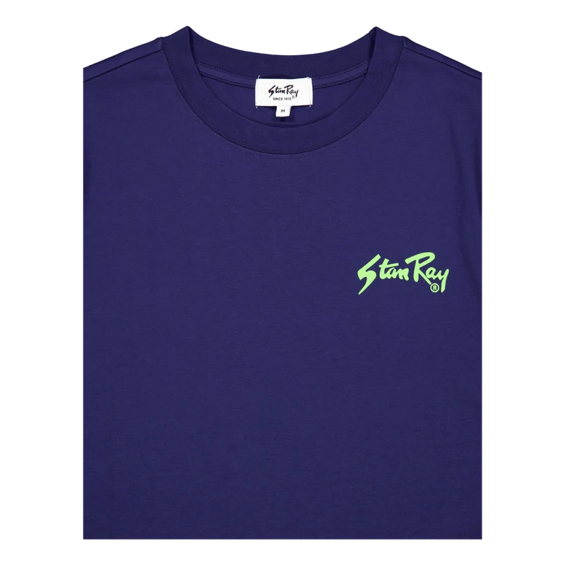 Stan Og Tee Navy / Lime Green