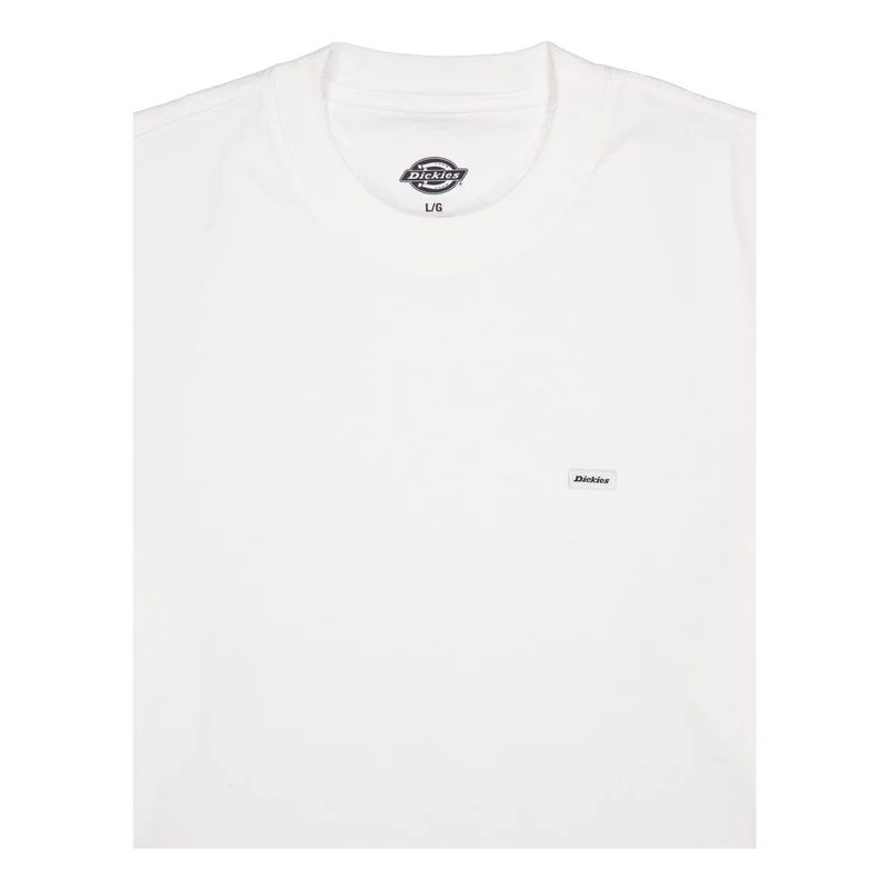 Clancy Heavyweight Tee Ls Whit White