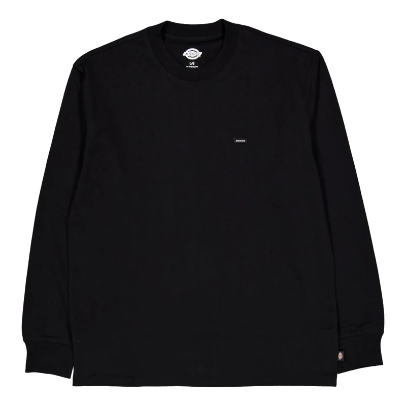 Clancy Heavyweight Tee Ls Blac Black