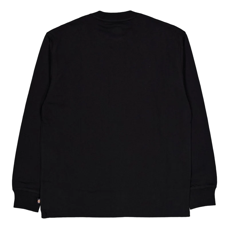 Clancy Heavyweight Tee Ls Blac Black