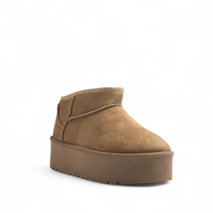 Europeon Union Women Cafe Chamois Half Boot #3267