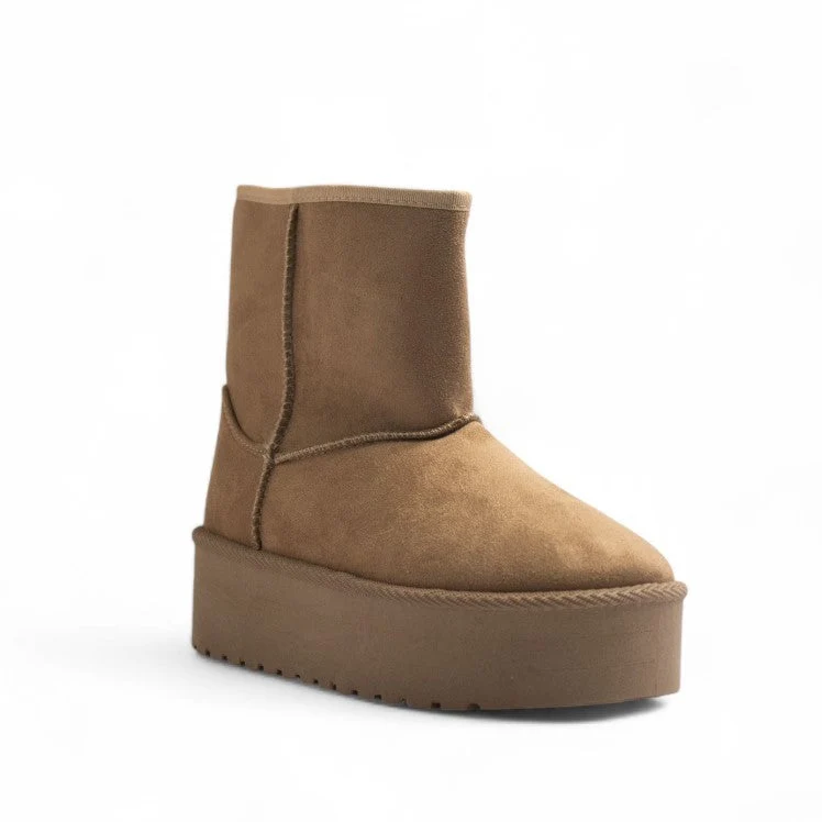 Europeon Union Women Cafe Chamois Half Boot #3270