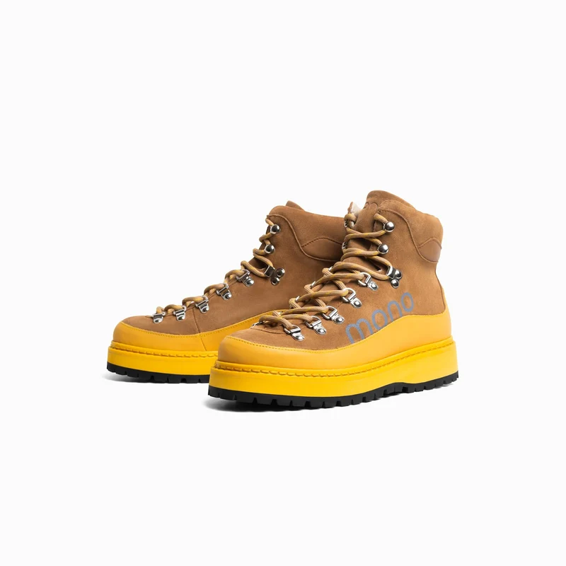 Vidda Shearling cognac yellow